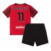 Billige AC Milan Zlatan Ibrahimovic #11 Hjemmetrøye Barn 2023-24 Kortermet (+ korte bukser)